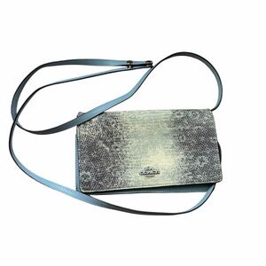 Coach Hayden snakeskin lizard embossed leather crossbody bag